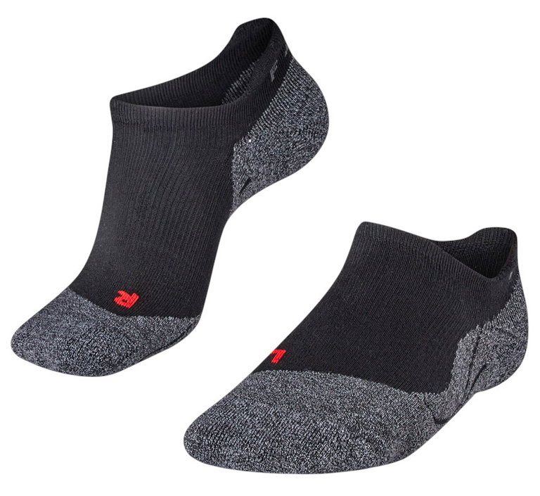 Falke Running Sock RU3 Comfort Invisible Footies black/grey Men's - 1 Pair