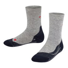 Falke Running Socks RU4 (medium cushioning) grey Kids - 1 Pair
