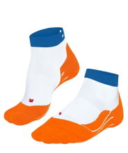 Falke Laufsocke RU4 Endurance Short (mittelstarke Polsterung) weiss/blau/rot Herren - 1 Paar
