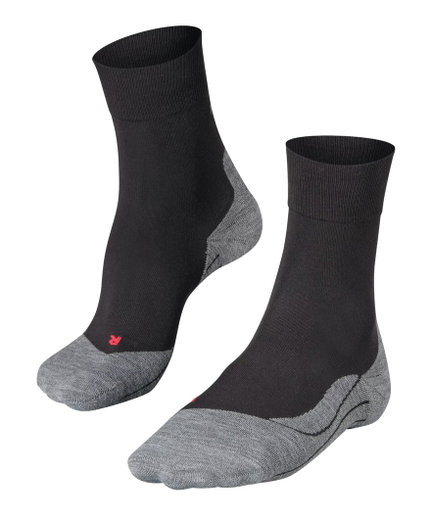 Falke Laufsocke RU4 (mittelstarke Polsterung) schwarz/grau Damen - 1 Paar