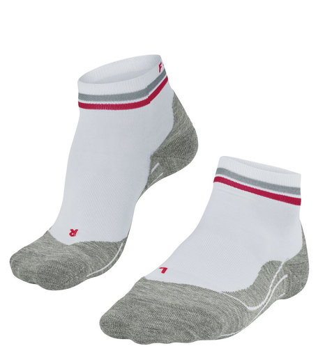 Falke Laufsocke RU4 Endurance Reflect Short (mittelstarke Polsterung) weiss Damen - 1 Paar