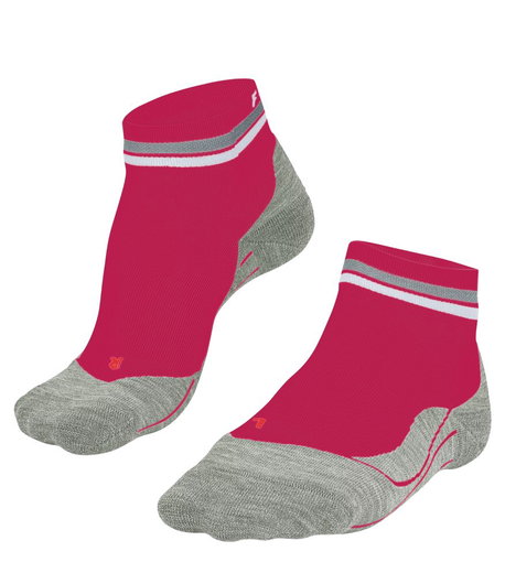 Falke Laufsocke RU4 Endurance Reflect Short (mittelstarke Polsterung) rosa Damen - 1 Paar