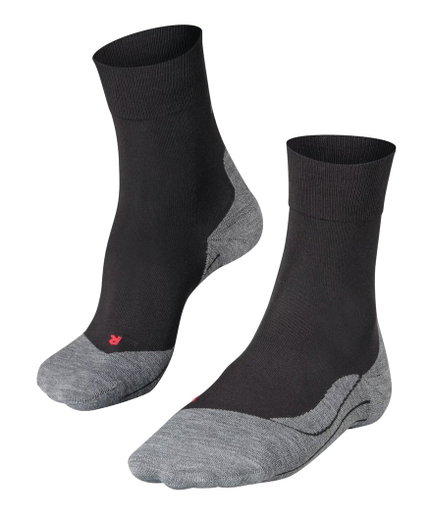Falke Laufsocke RU4 (mittelstarke Polsterung) schwarz/grau Herren - 1 Paar