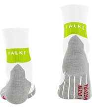 Falke Laufsocke RU Compression Stabilizing (feuchtigkeitsableitende, optimale Passform) weiss/grau Herren - 1 Paar