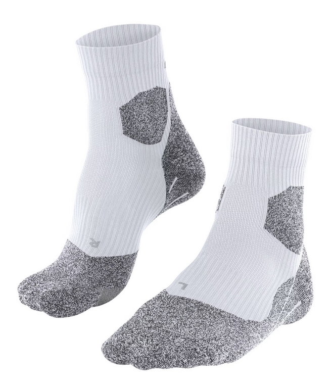 Falke Laufsocke RU Trail Grip (mittelstarke Polsterung) weiss/grau Damen