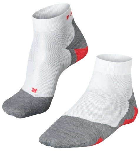 Falke Running Sock RU5 Race Short White/Grey Men - 1 Pair