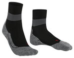 Falke Laufsocke RU Compression Stabilizing (feuchtigkeitsableitende, optimale Passform) schwarz/grau Damen - 1 Paar