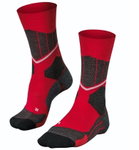 Falke Skisocke SC1 (perfekt für Langlaufschuhe) rot/schwarz Herren - 1 Paar