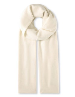 Falke Scarf (Cashmere) cream white 180cm x 50cm - 1 piece