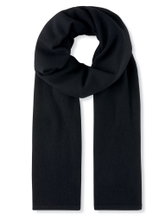 Falke Scarf (Cashmere) black 180cm x 50cm - 1 piece