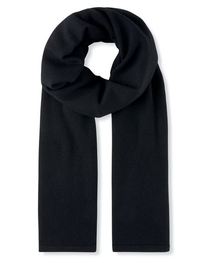 Falke Schal (Kaschmir) schwarz 180cm x 50cm - 1 Stück