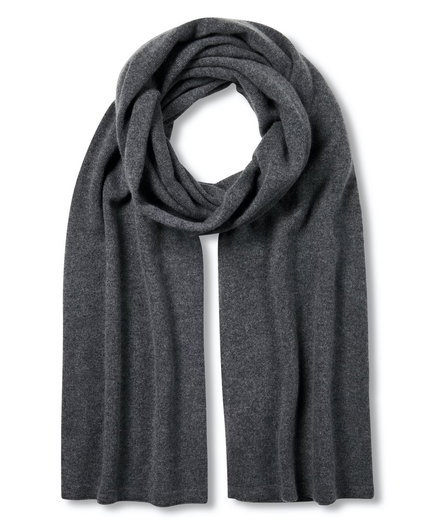 Falke Schal (Kaschmir) dunkelgrau 180cm x 50cm - 1 Stück