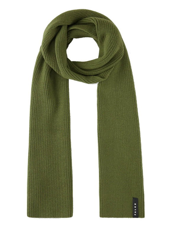 Falke Schal (ultrafeine Merinowolle) olivegrün 170cm x 25cm - 1 Stück