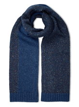 Falke scarf (high-quality wool blend) space blue 170cm x 35cm - 1 piece