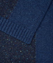 Falke scarf (high-quality wool blend) space blue 170cm x 35cm - 1 piece