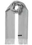 Falke Schal hellgrau 180cm x 30cm - 1 Stück