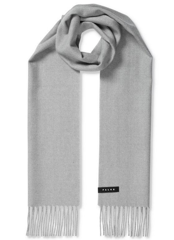 Falke Schal hellgrau 180cm x 30cm - 1 Stück
