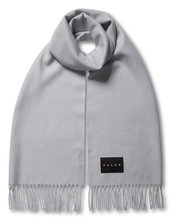 Falke scarf (100% virgin wool) light grey 180cm x 50cm - 1 piece