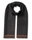 Falke scarf (100% virgin wool) brown 184cm x 35cm - 1 piece
