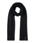 Falke Schal (ultrafeine Merinowolle) schwarz 170cm x 25cm - 1 Stück
