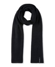 Falke Szalik (ultracienka wełna merino) czarny 170cm x 25cm - 1 sztuka
