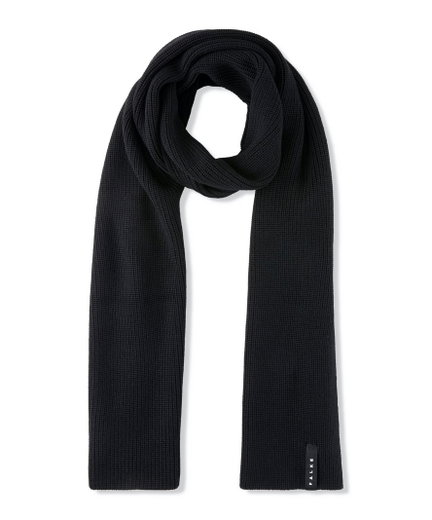 Falke Schal (ultrafeine Merinowolle) schwarz 170cm x 25cm - 1 Stück