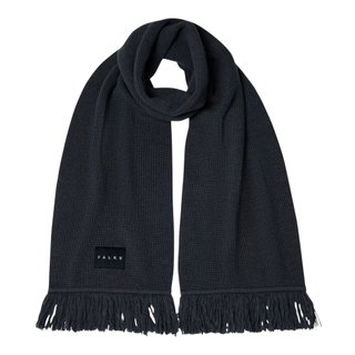 Falke Schal (Schurwolle) dunkelgrau 200cm x 30cm - 1 Stück