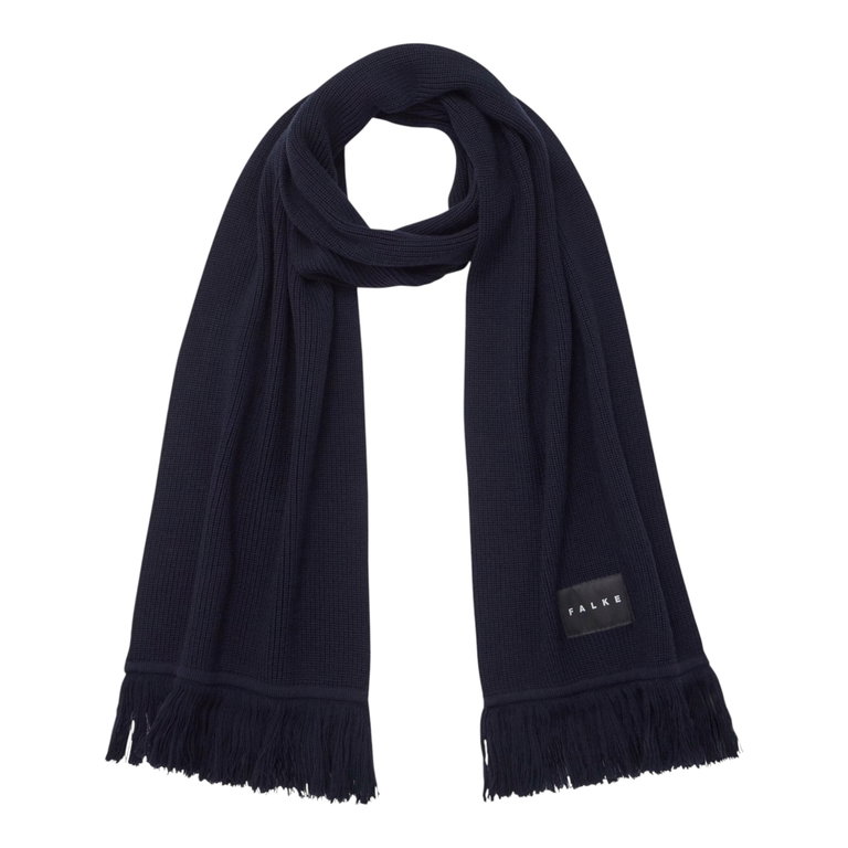 Falke Schal (Schurwolle) navyblau 200cm x 30cm - 1 Stück