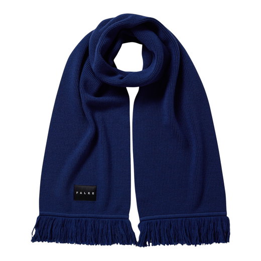Falke Schal (Schurwolle) blau 200cm x 30cm - 1 Stück