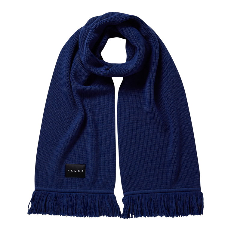 Falke Schal (Schurwolle) blau 200cm x 30cm - 1 Stück