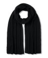 Falke Winter Scarf (Cashmere) black 180cm x 25cm - 1 piece
