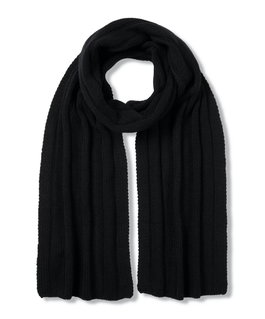 Falke Winterschal (Kaschmir) schwarz 180cm x 25cm - 1 Stück