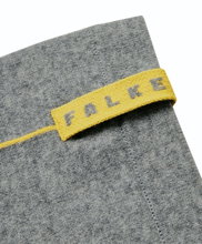 Falke Scarf - Merino Wool Blend with Cashmere - Grey Men/Women - 1 Piece