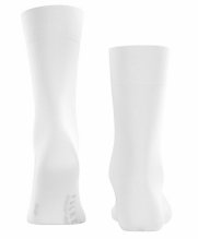 Falke Tagessocke Crew Sensitive Intercontinental (druckfreier Komfortbund) weiss Herren - 1 Paar