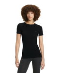 Falke Funktions-Shirt Wool-Tech Light (komfortable Passform) Kurzarm schwarz Damen