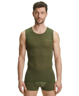 Falke Functional Underwear Singlet Ultralight Cool (Tight Fit and Maximum Freedom of Movement) Herb Green Men
