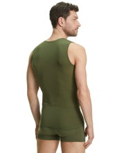 Falke Funktionsunterwäsche Singlet Ultralight Cool (Enge Passform und maximale Bewegungsfreiheit) herbgrün Herren