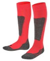 Falke Skisocke Active Ski Kniestrümpfe (wärmende Merinowolle) rot Kinder - 1 Paar