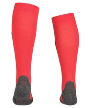 Falke Skisocke Active Ski Kniestrümpfe (wärmende Merinowolle) rot Kinder - 1 Paar