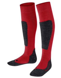 Falke Active Ski Knee Socks (warming merino wool) burgundy children - 1 pair