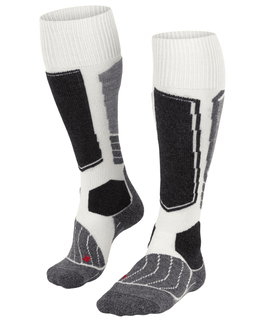 Falke Skisocke SK1 (Kniestrümpfe für Gelegenheitsskifahrer) weiss Damen - 1 Paar