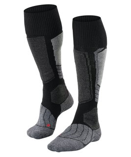 Falke Skisocke SK1 (Kniestrümpfe für Gelegenheitsskifahrer) schwarz Herren - 1 Paar