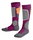 Falke Skisocke SK2 Intermediate Skiing Kniestrümpfe orchidpink/grau Kinder - 1 Paar