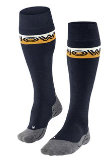 Skarpety narciarskie Falke SK2 Intermediate (średnie wzmocnienie) granatowe Męskie - 1 para