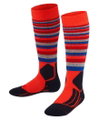 Falke SK2 Striped Ski Socks Orange Children - 1 Pair