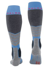 Falke Ski Sock SK2 Intermediate Vegan Ski Knee Socks (optimal fit) blue Women - 1 Pair