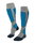 Falke Ski Sock SK2 Intermediate Vegan Skiing Knee Socks (optimal fit) light grey/blue Men - 1 Pair
