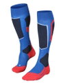 Falke Skisocke SK4 Advanced (optimale Passform) olympicblau/rot Herren - 1 Paar