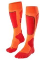 Falke Skisocke SK4 Advanced (optimale Passform) orange Herren - 1 Paar