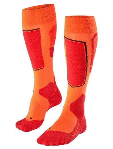 Falke Skisocke SK4 Advanced (optimale Passform) orange Herren - 1 Paar